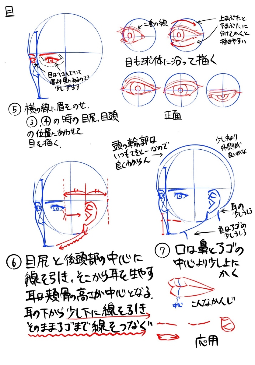 世界上最容易理解的侧脸的画法