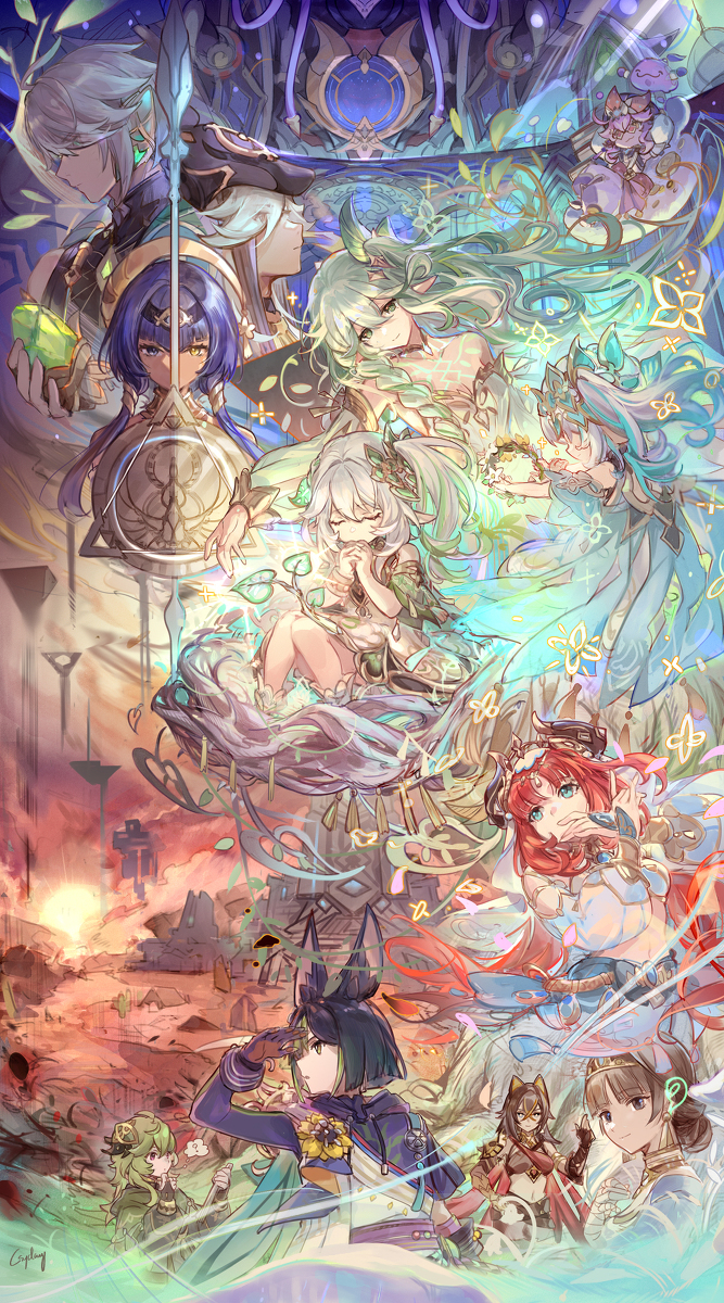 宣告黎明的花神诞生祭
