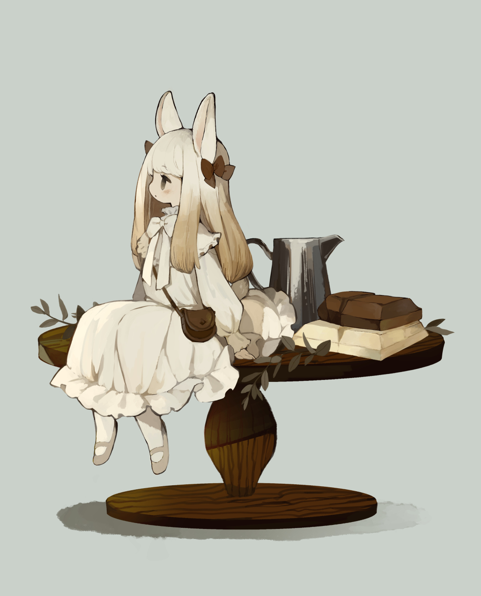 加巧克力的卡布奇诺兔