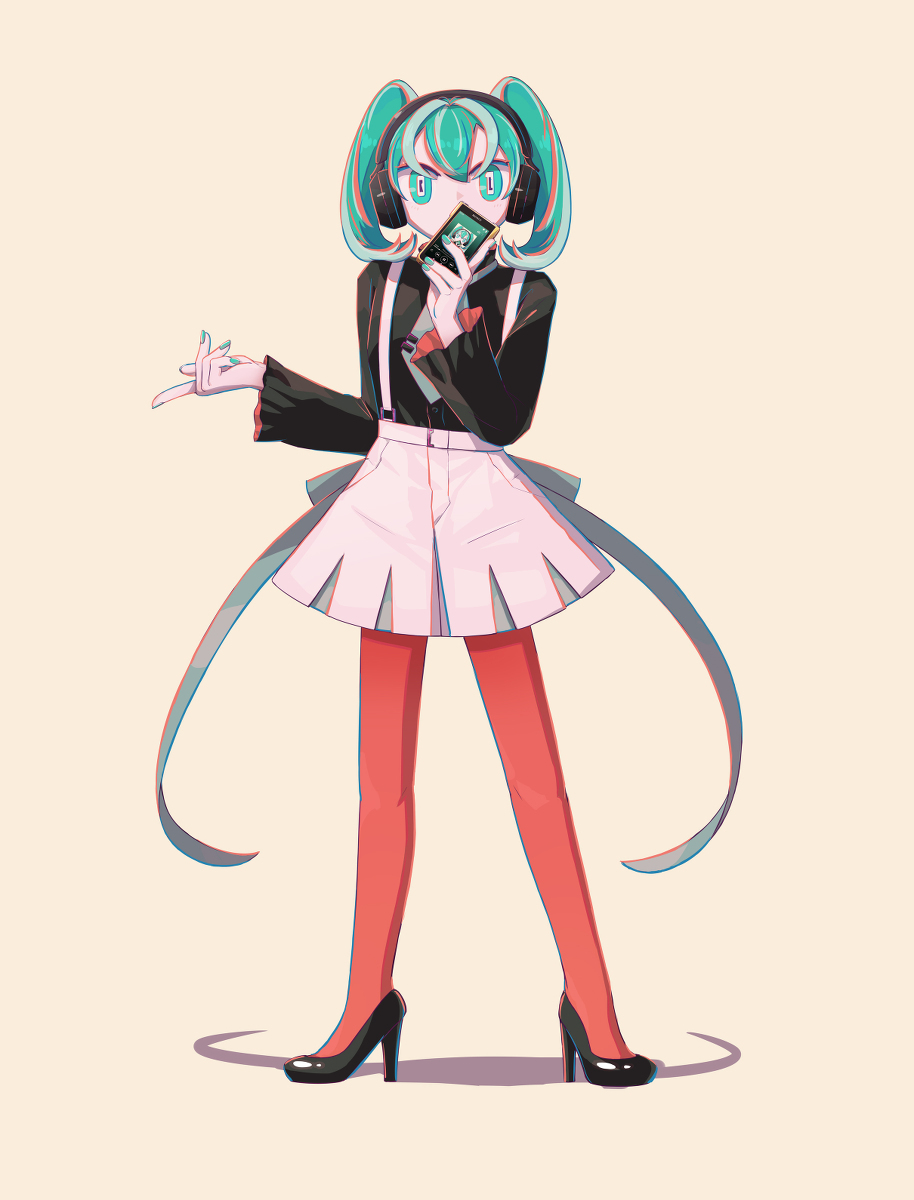 初音未来 × 索尼商店合作模式主插图