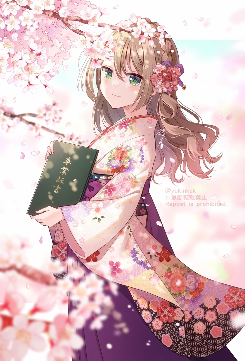 向花开的未来出发的你
