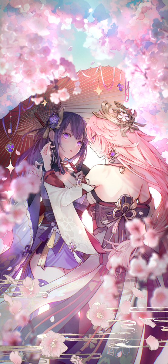 樱花一片