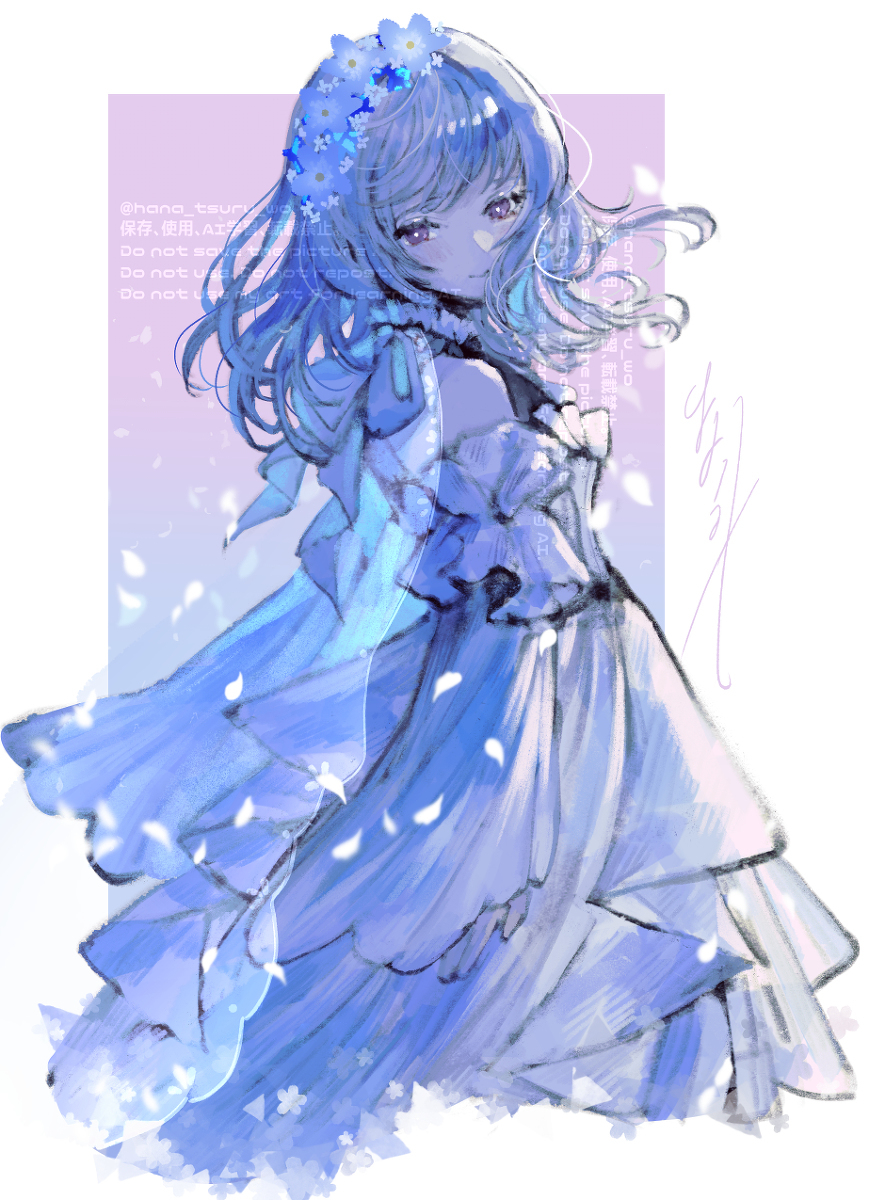 【Skeb】白色衣服的少女