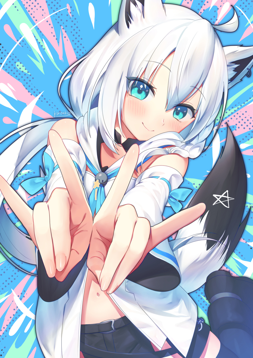 白上夫布基酱【holo live全员画!⑨ 】