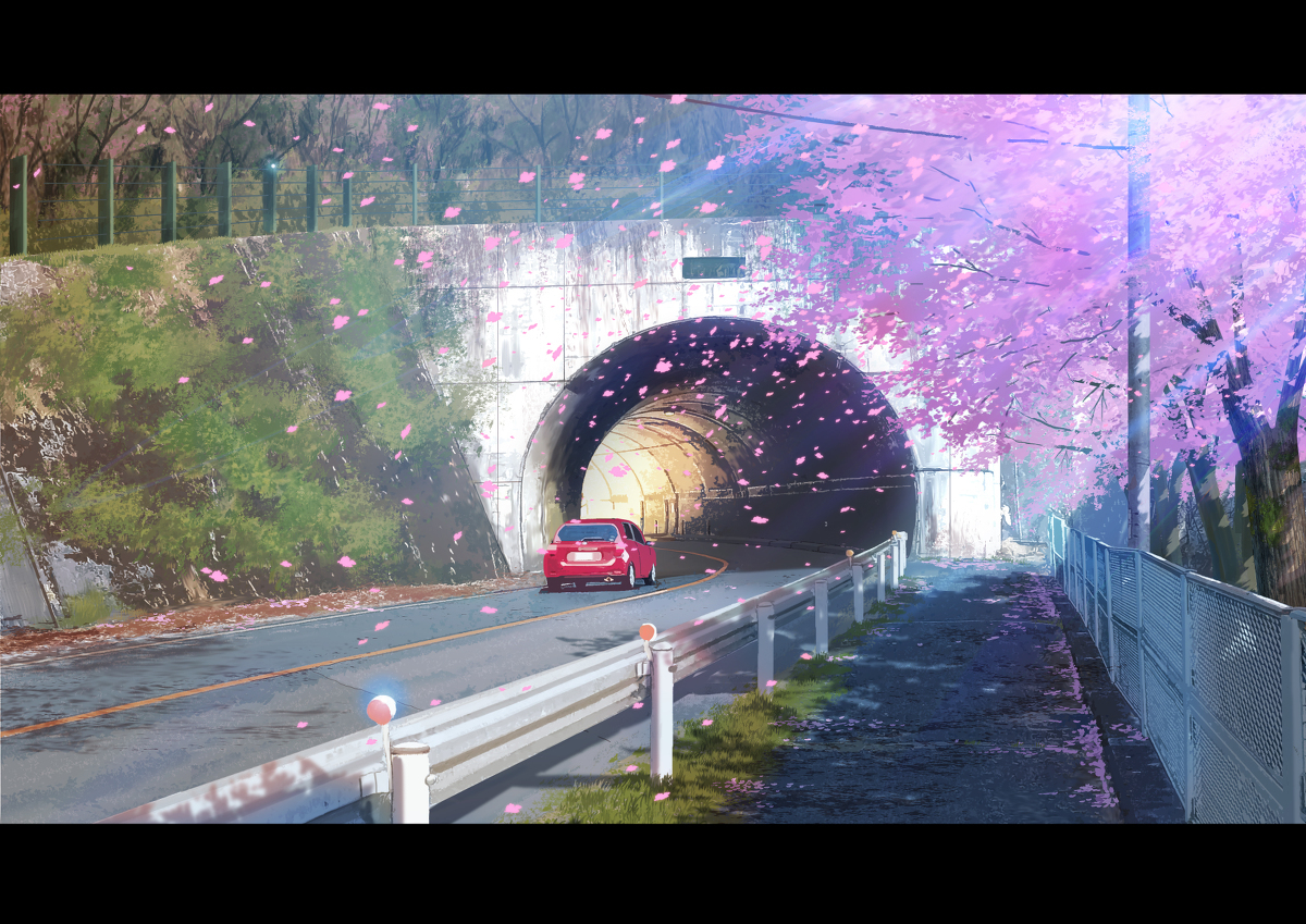 春天的隧道