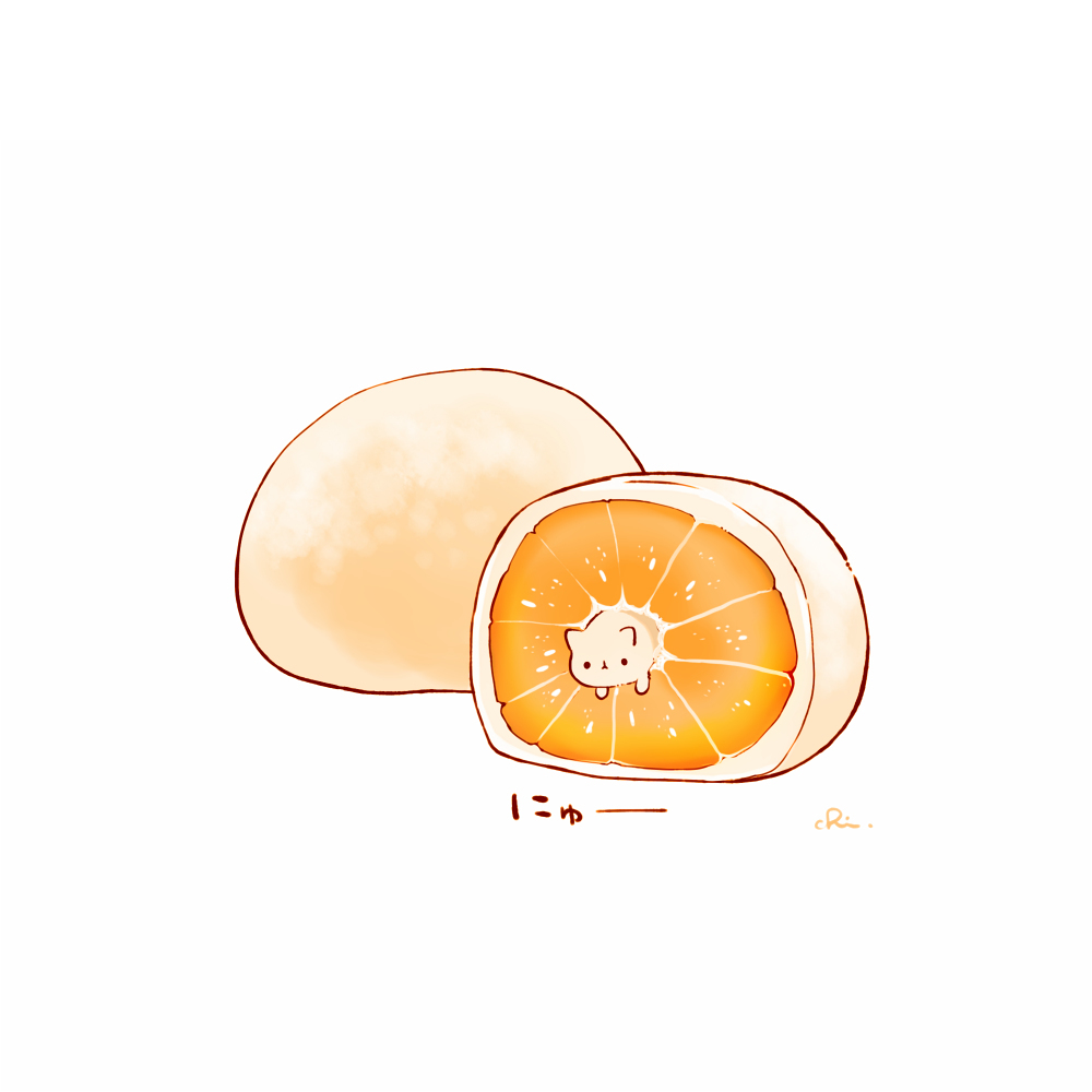 橘子大福