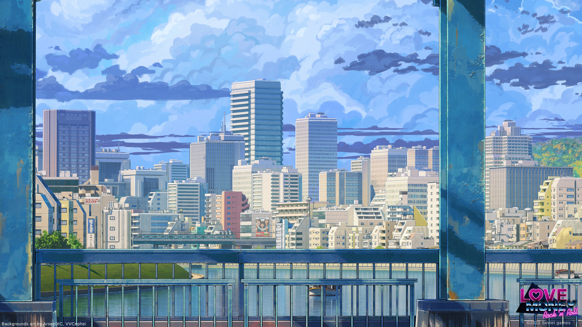 Riverside bridge