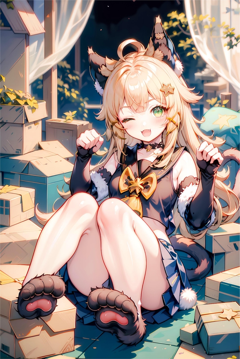 《猫脚》绮良良闪闪Kirara