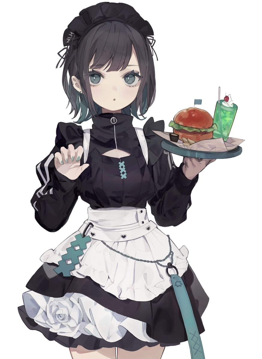 『... 让您久等了』