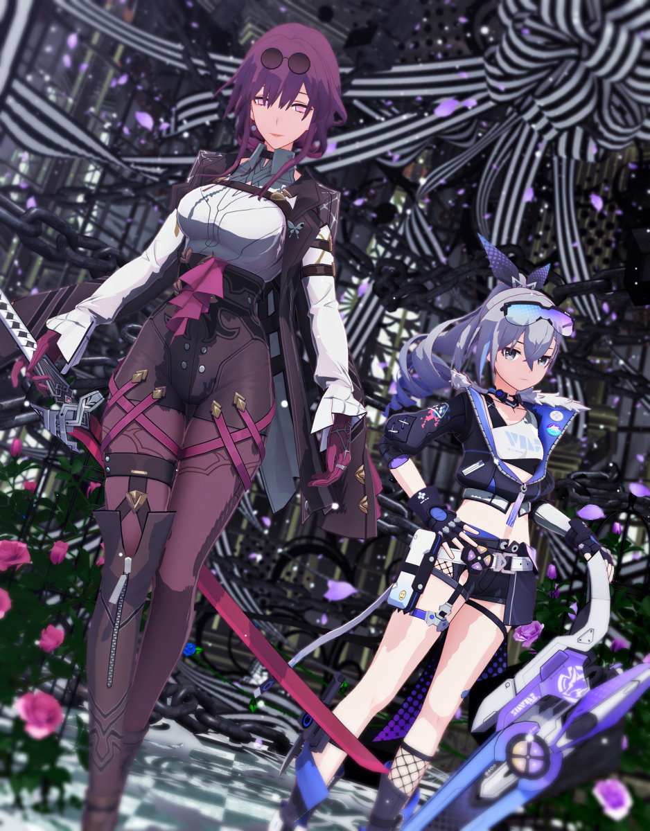 【崩坏星轨MMD】卡夫卡先生,银狼先生