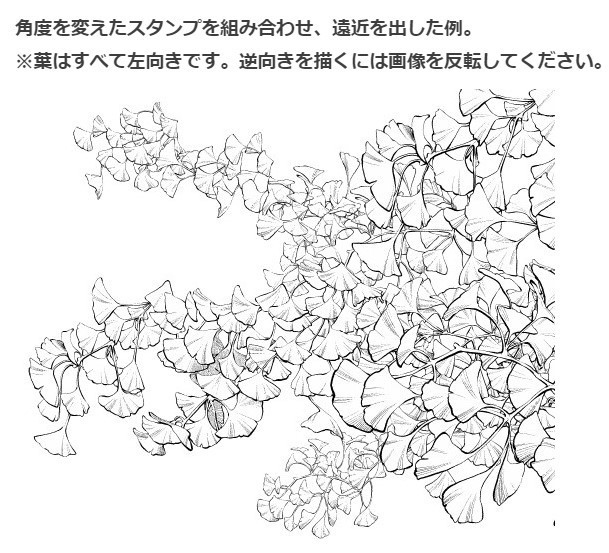 银杏枝叶刷2种