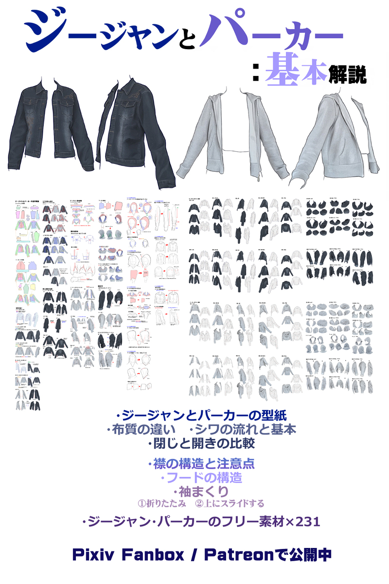 个人笔记: 衣服皱纹流