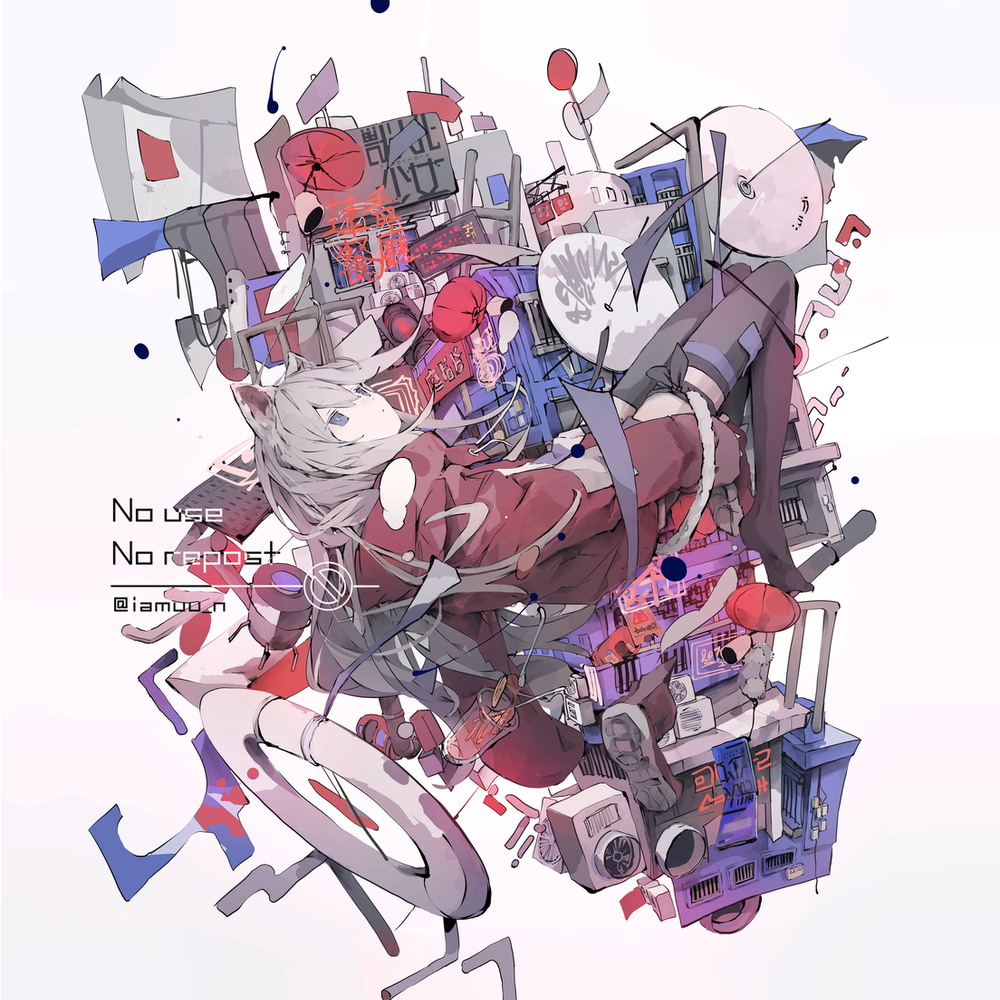 《动漫女孩》画