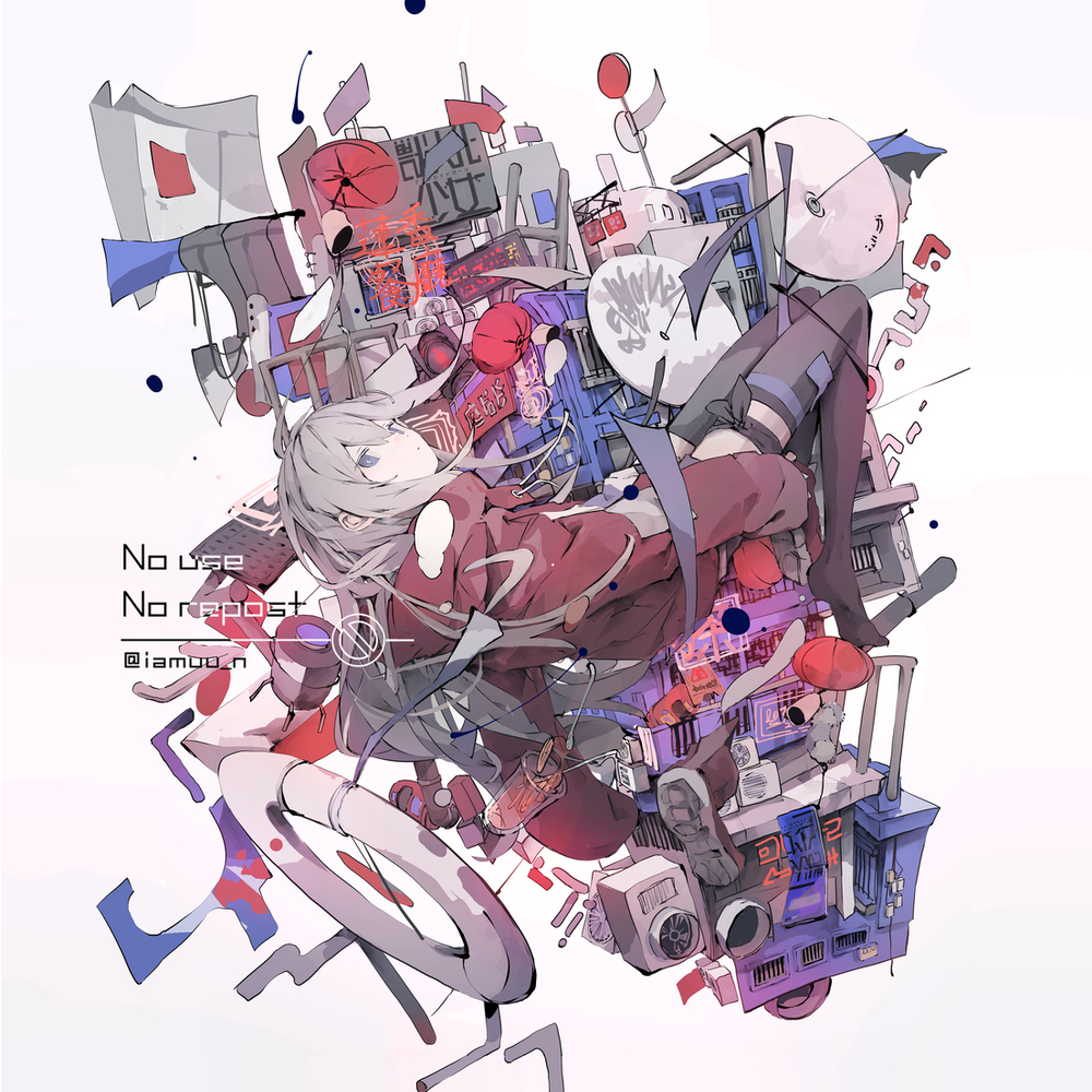 《动漫女孩》画