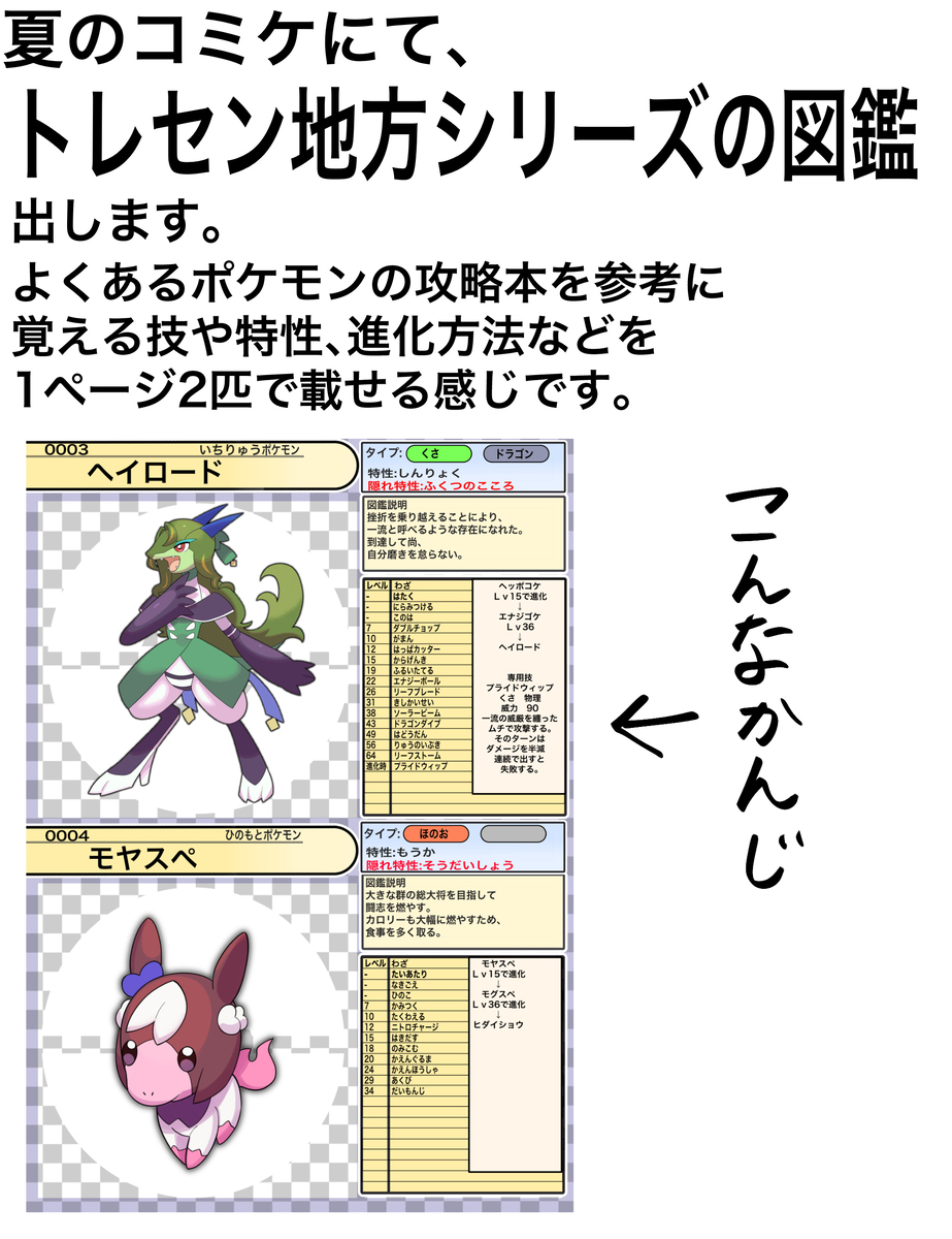 特雷森地区系列和漫画通告