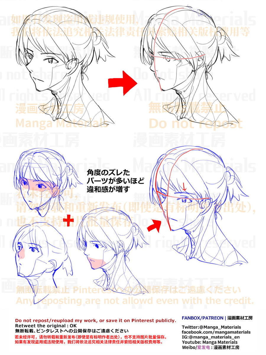 個人メモ：顔が歪んで見える原因