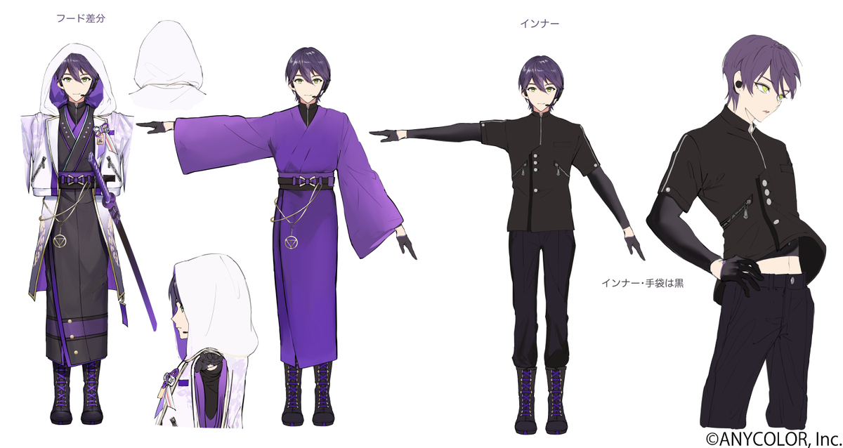剑持刀也3D服装