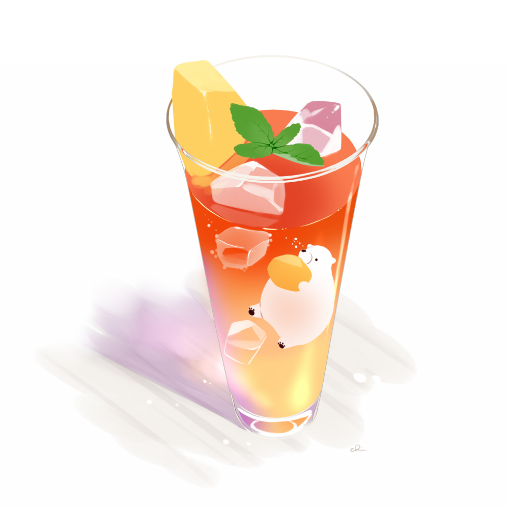 芒果冰茶