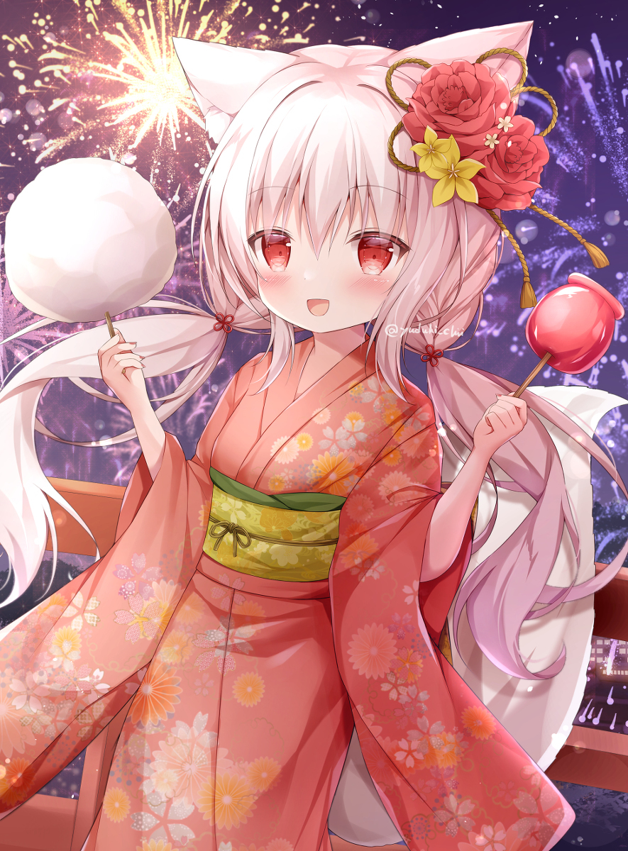 狐狸娘和烟花大会