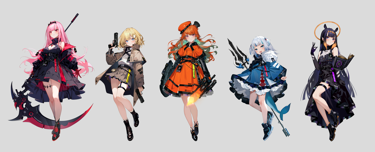 【Holo live en 1】tactical时尚系列