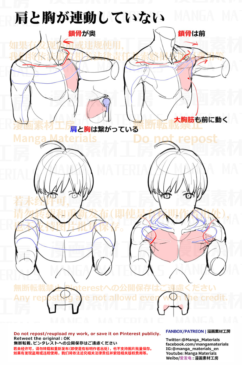 個人メモ：肩と*の連動