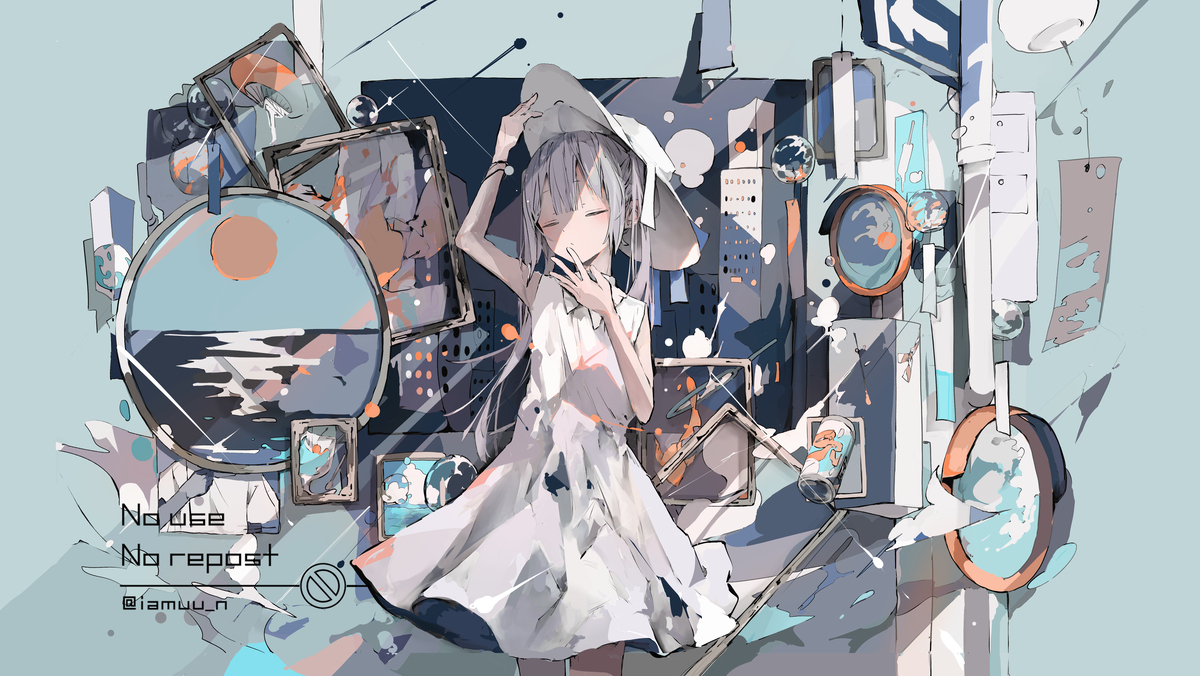 《布尔贝,谈恋爱》MV插画
