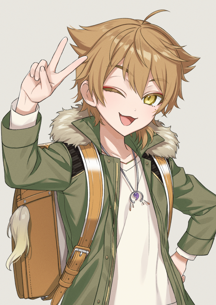 二个男孩
