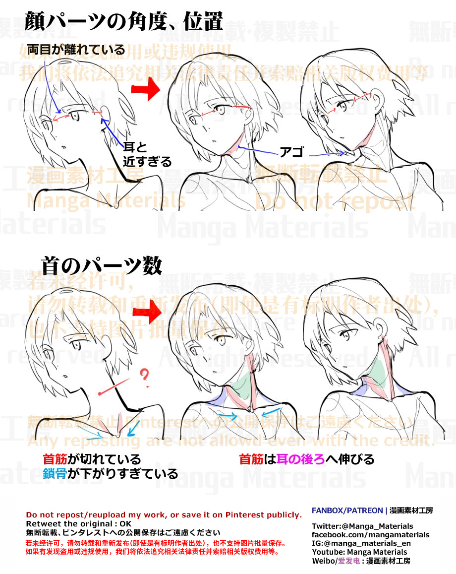 個人メモ：首のよくある違和感