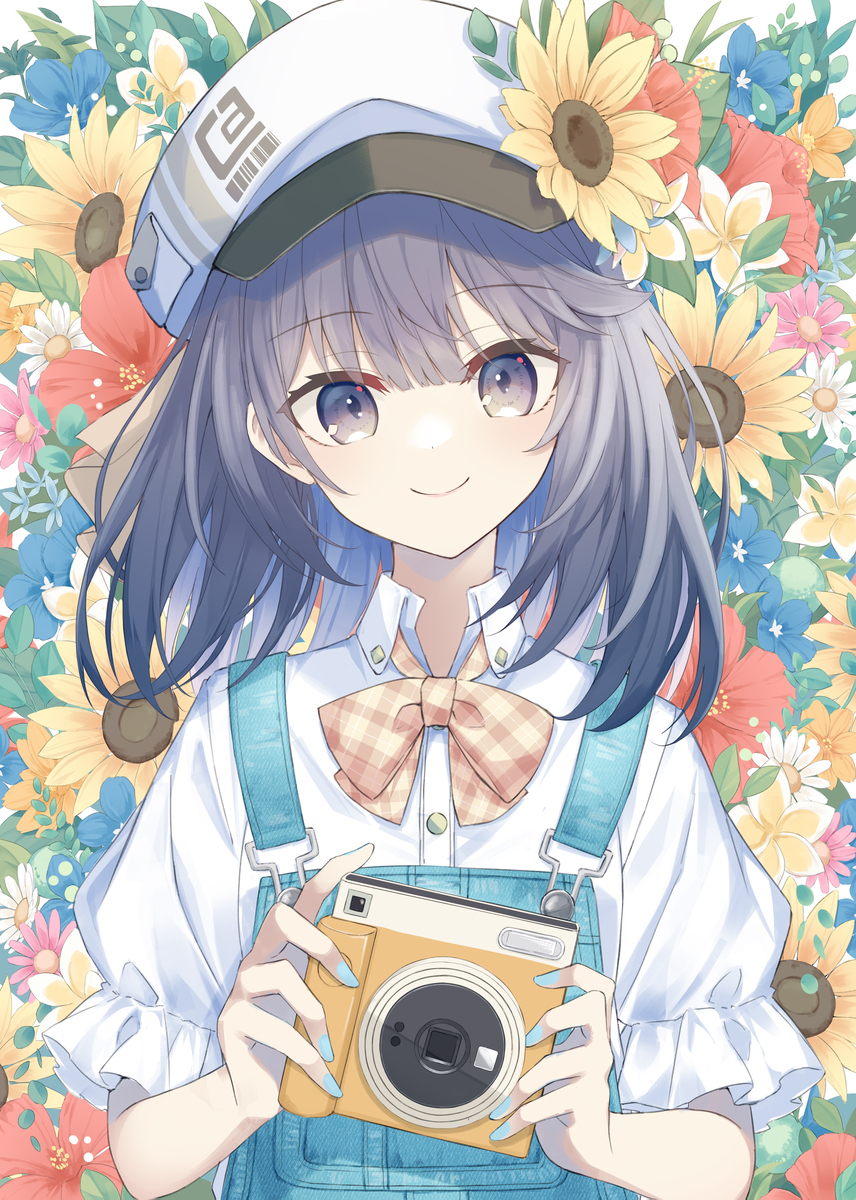 鲜花和相机