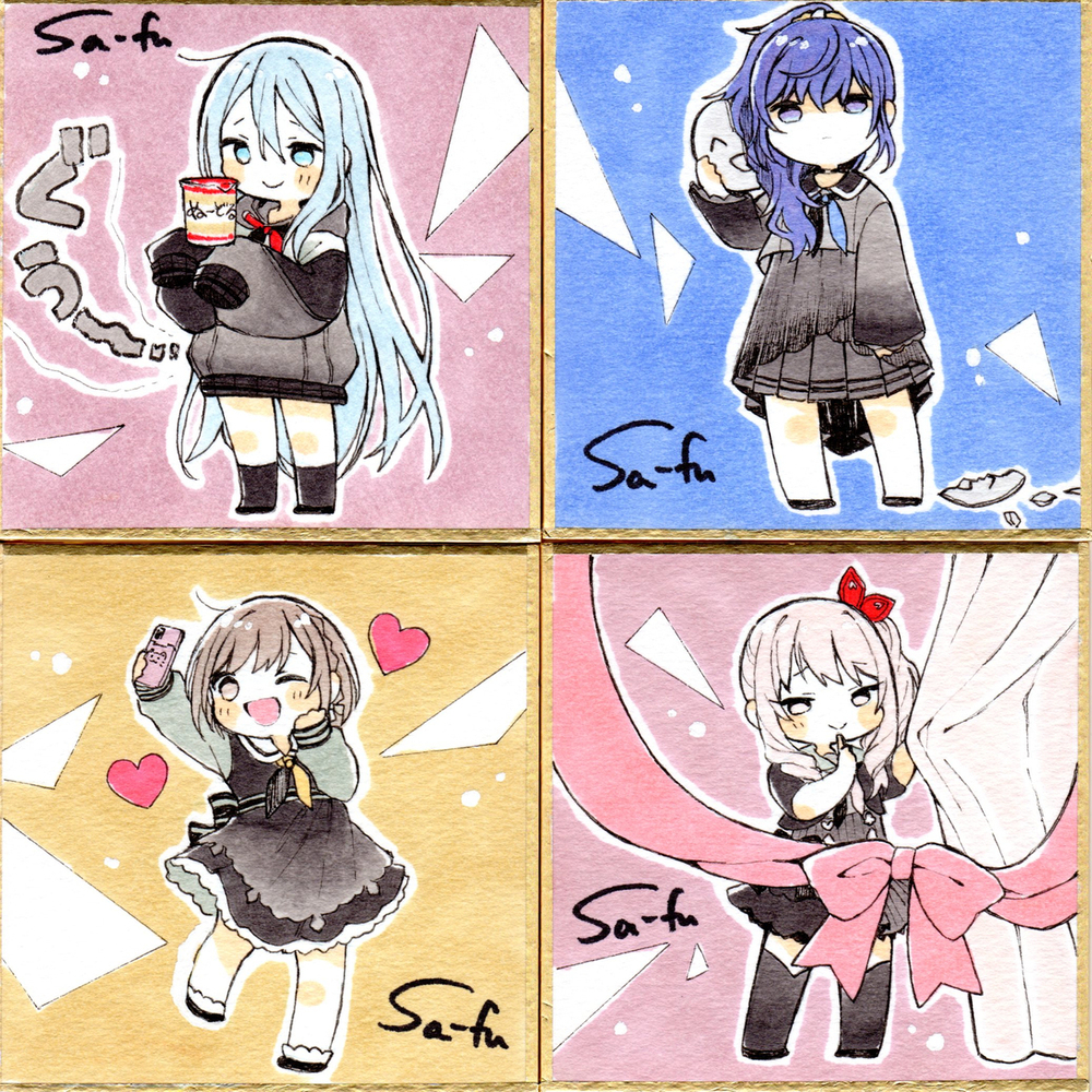 普罗塞卡豆彩纸✍️