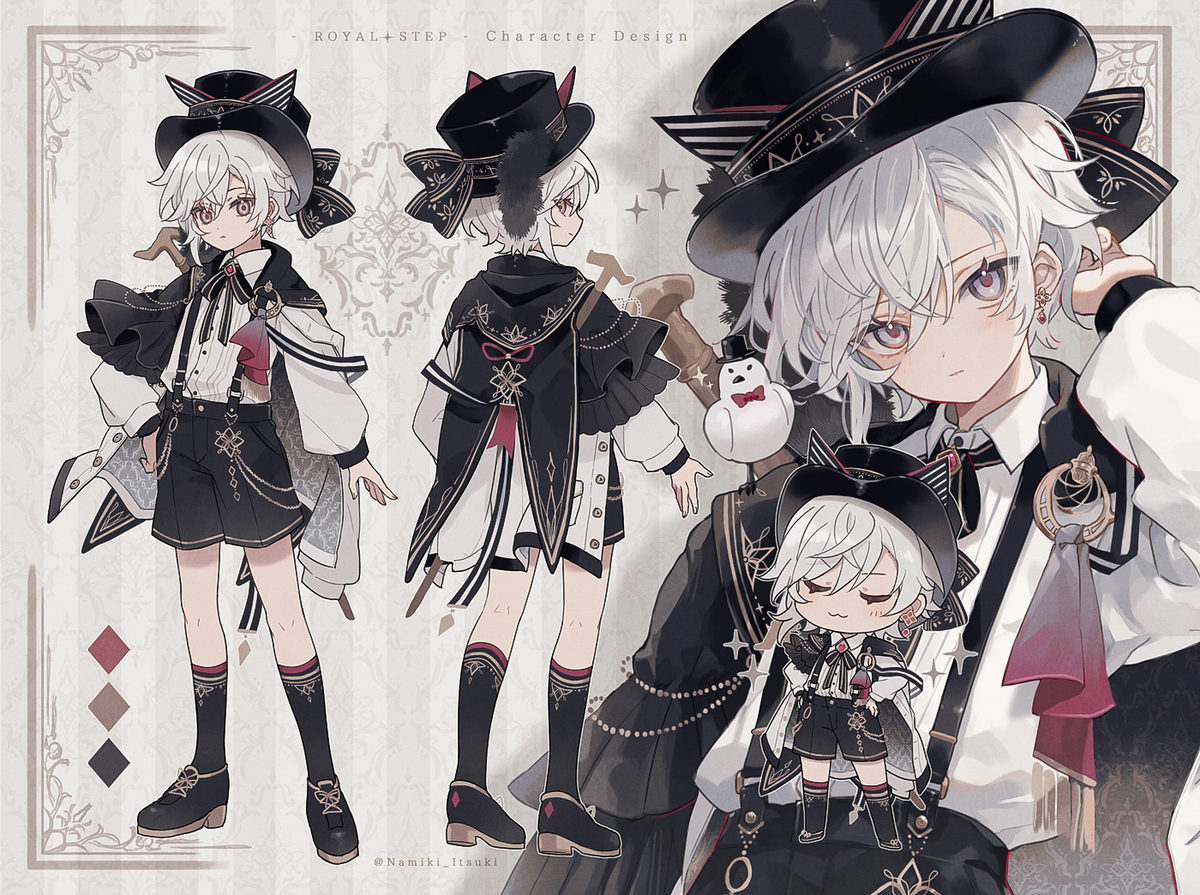 Character Design[ ROYAL-STEP]