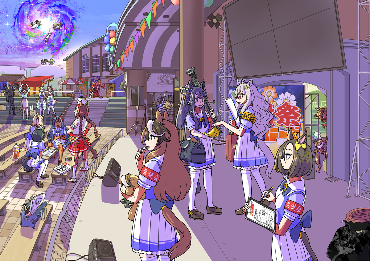 【马娘】马娘插图总结28【插图8张】