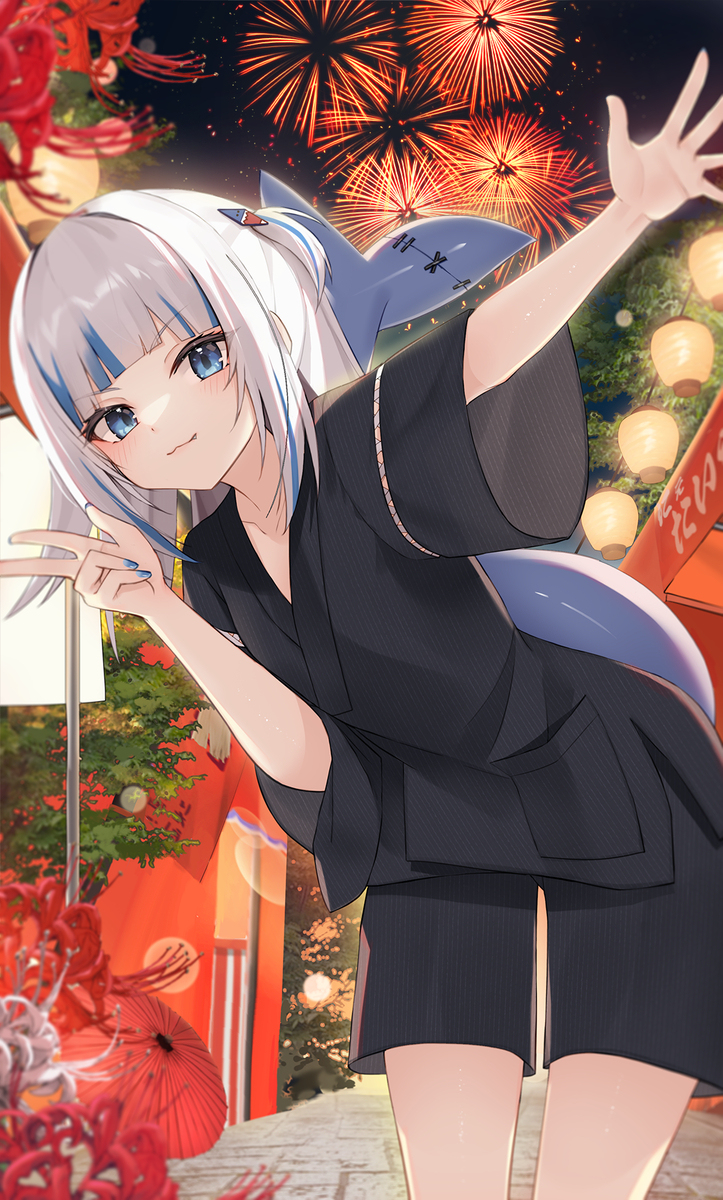&ldquo;烟花鲨鱼!!”