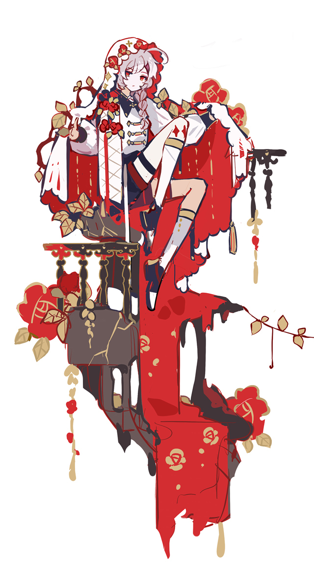 红色