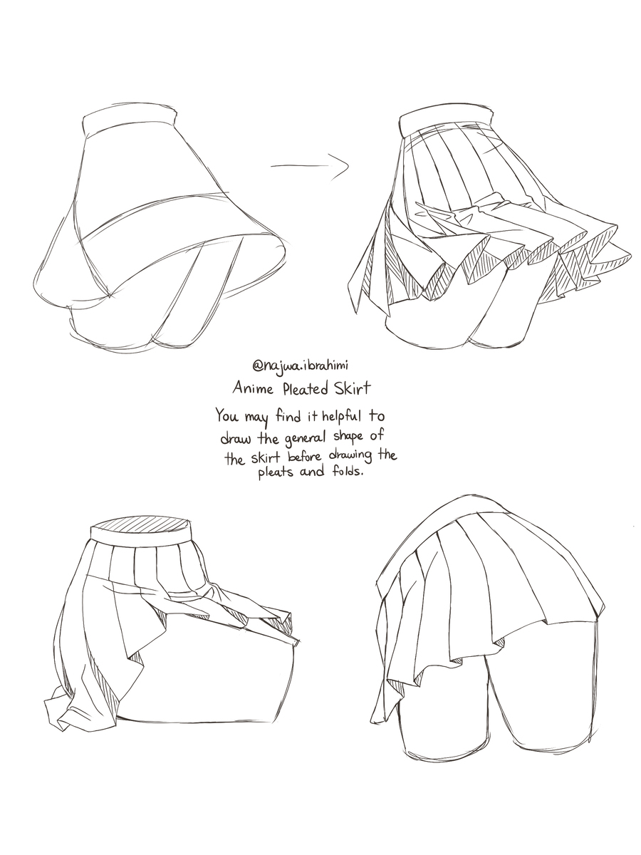 Pleated Skirt References
