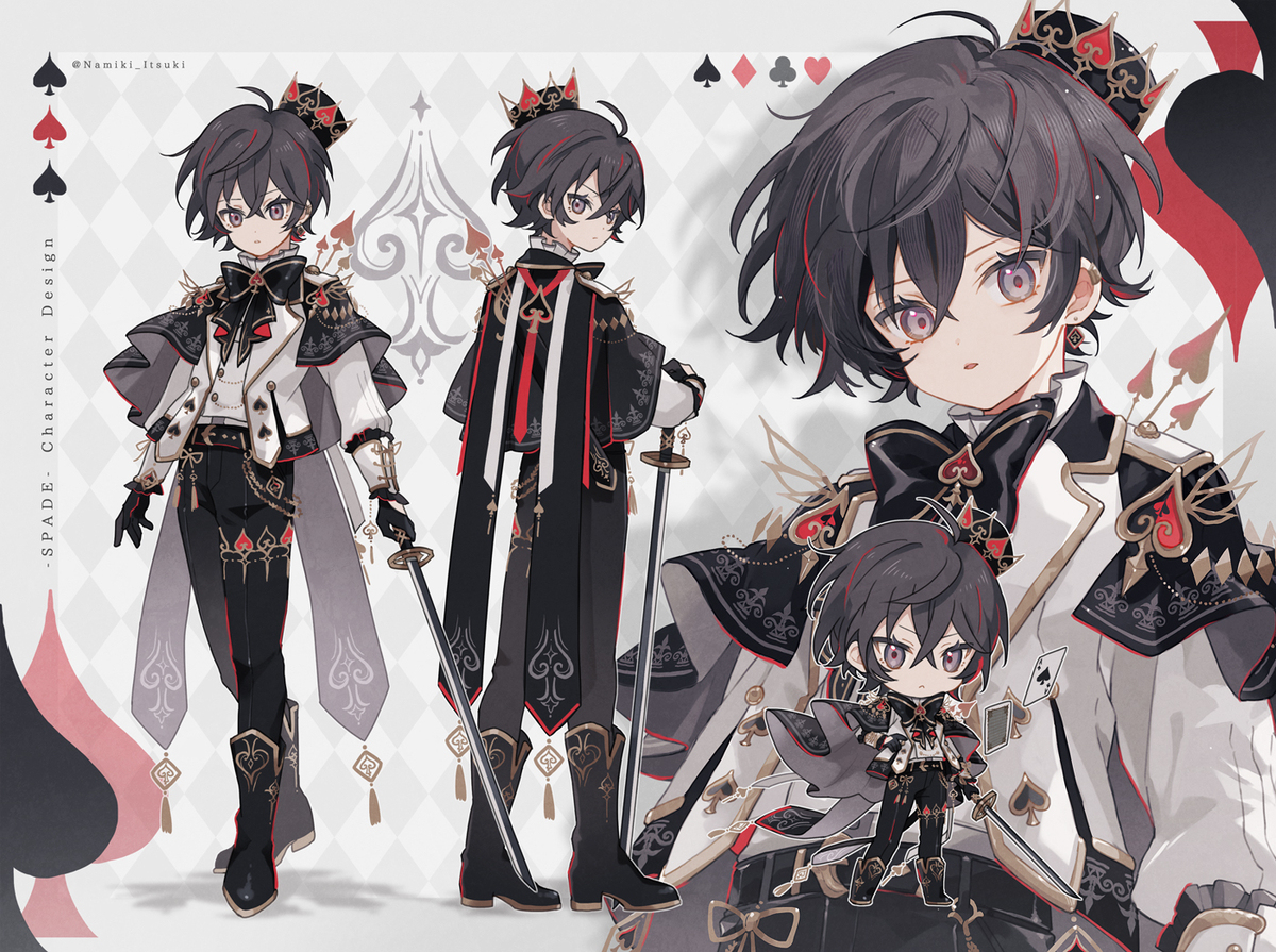 Character Design [ Spade♠︎]