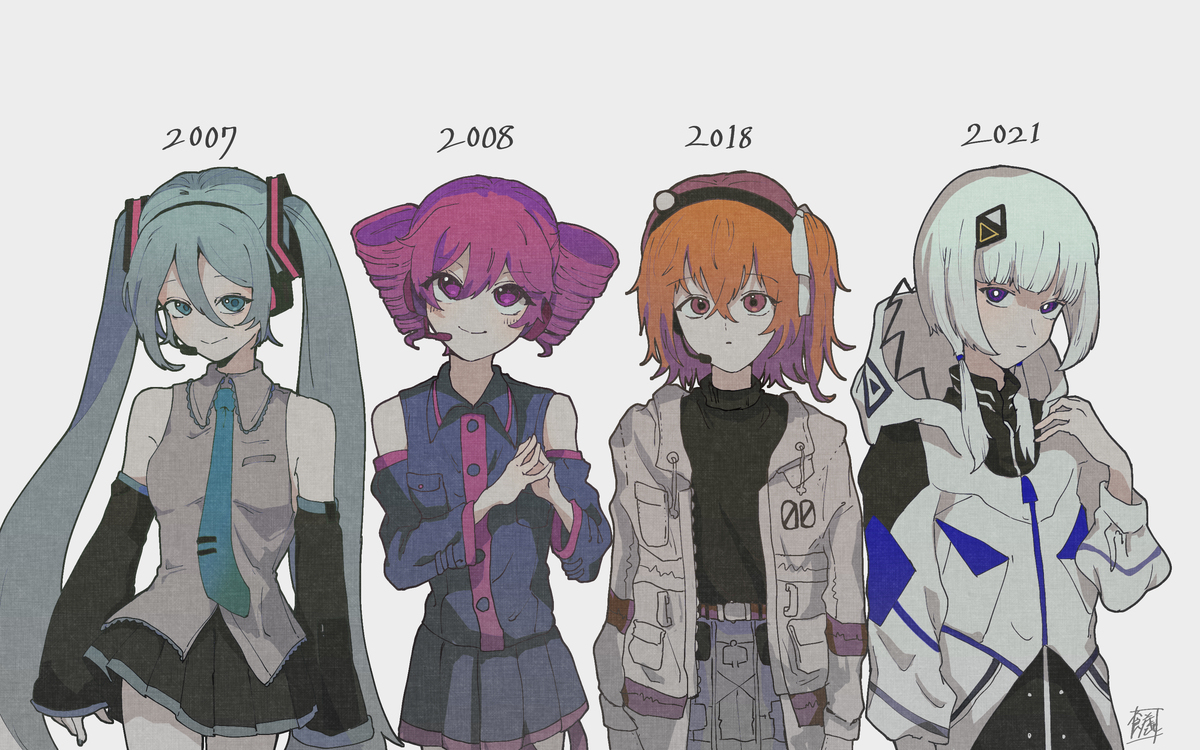 电子音少女们