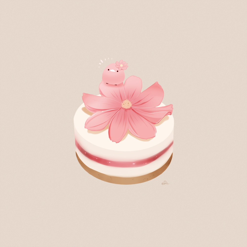 波斯菊蛋糕