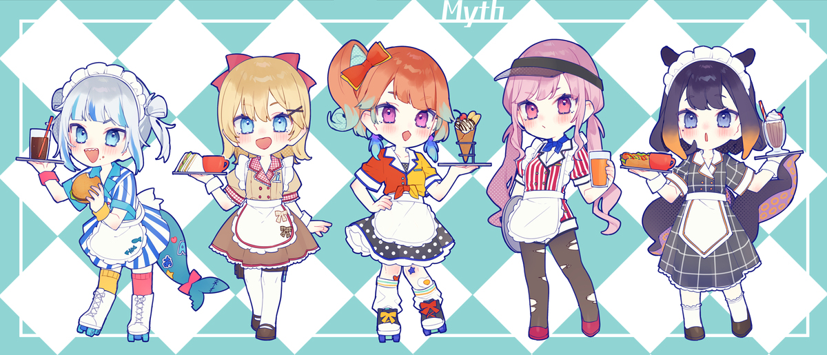HoloEN × 女仆