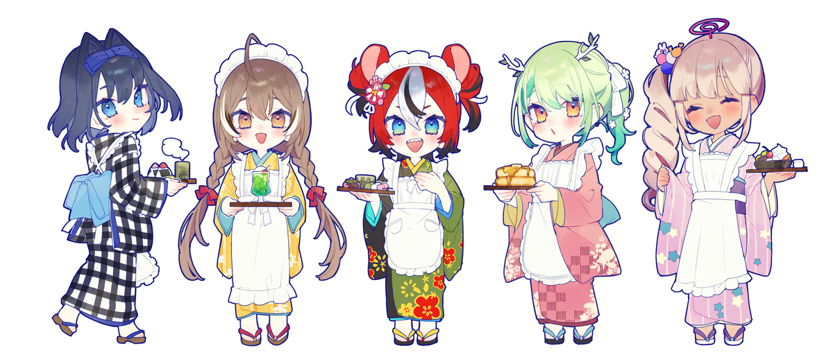 HoloEN × 女仆
