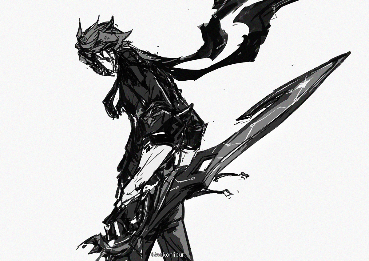 「   」
