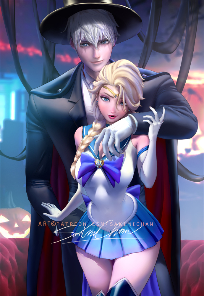 安娜雪万圣节frozen October days