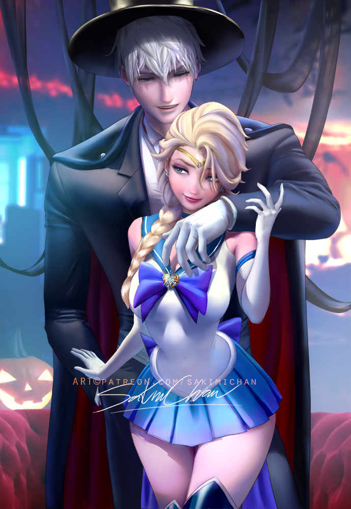安娜雪万圣节frozen October days