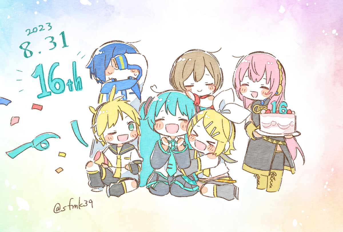 初音未来16th Anniversary !!!!