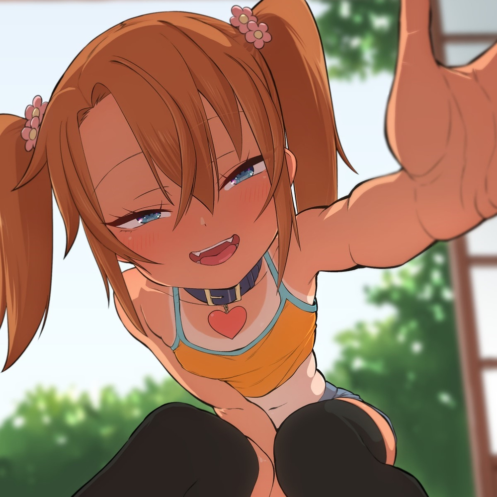 哥哥脸很红哦 ~