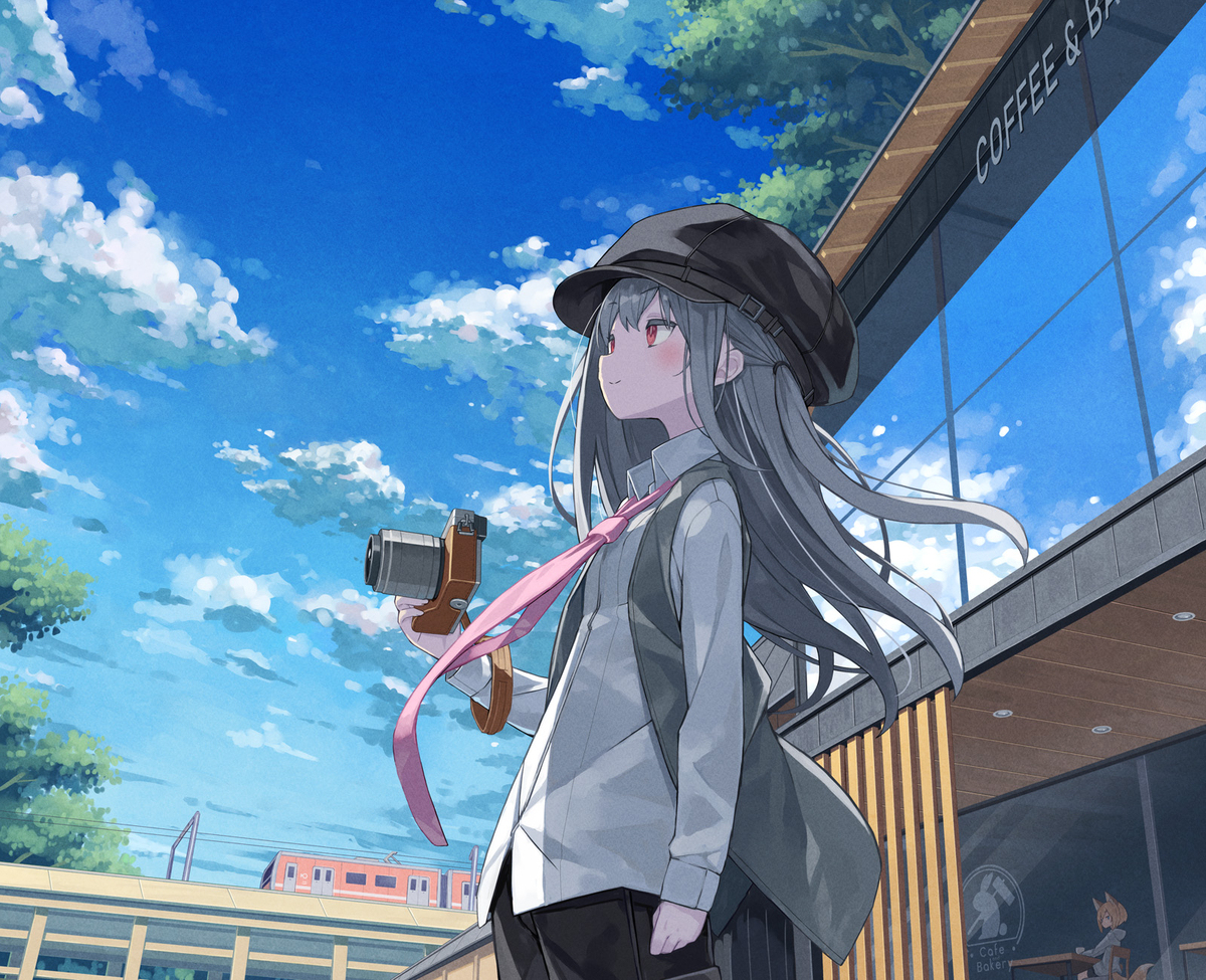 カメラ女子