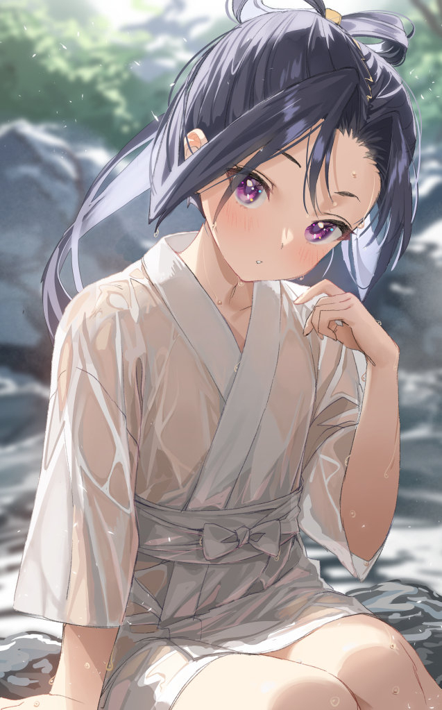 泡温泉的时候行先生