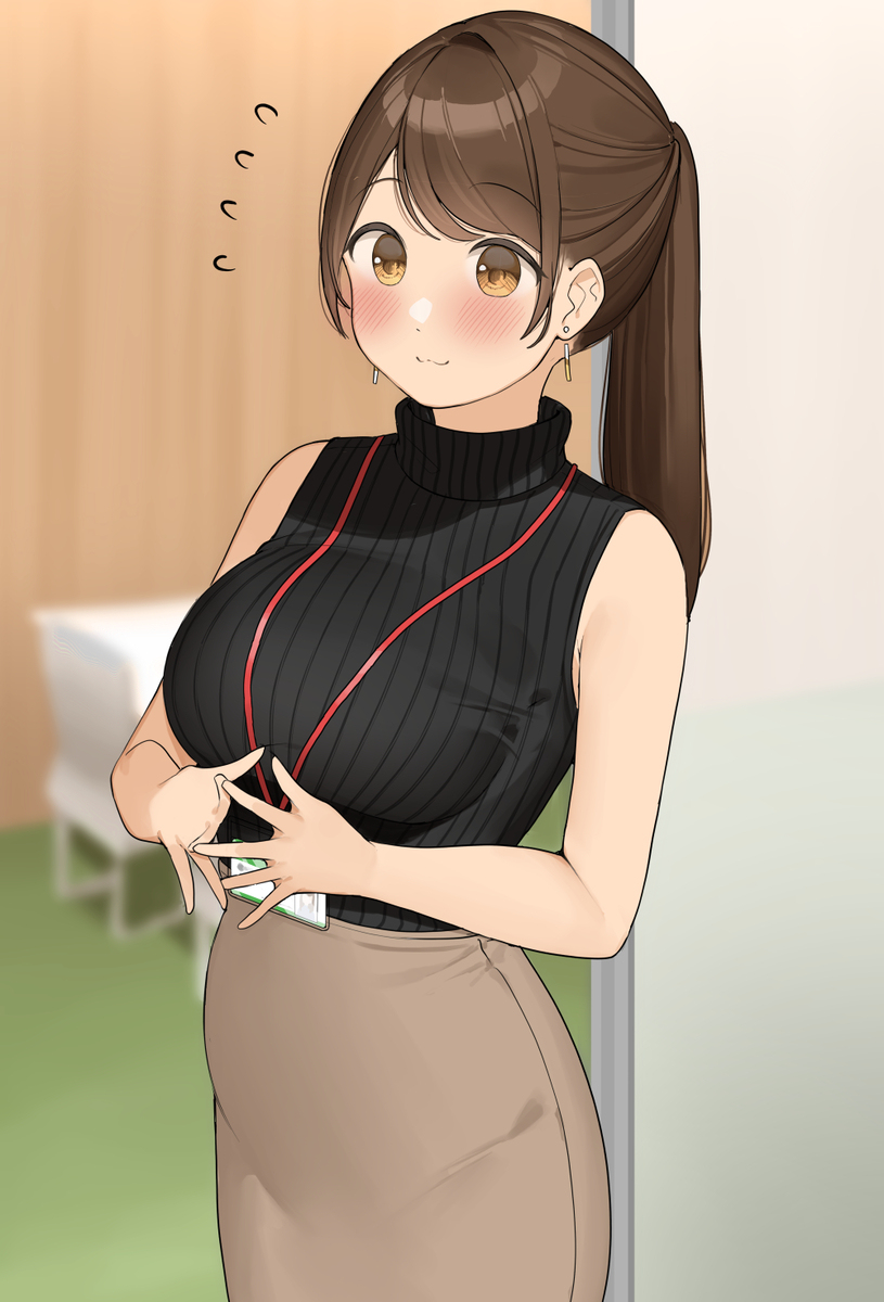 马尾辫OL