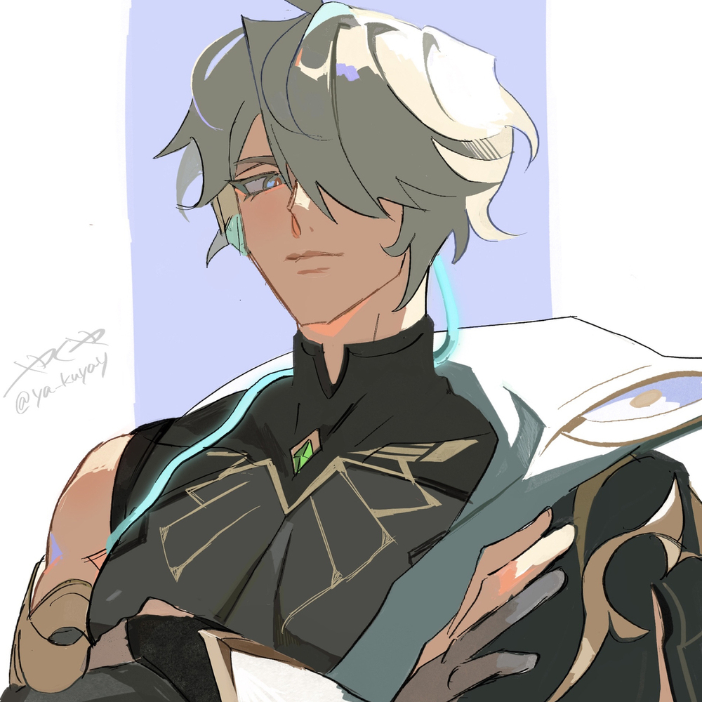 阿尔塞诺log_アルセノ_艾尔海森×赛诺 插画世界(pixiv)