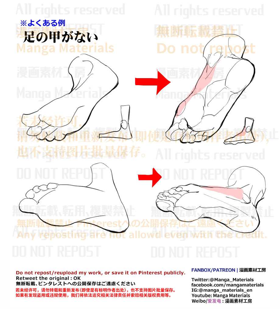 個人メモ：足裏のよくある違和感